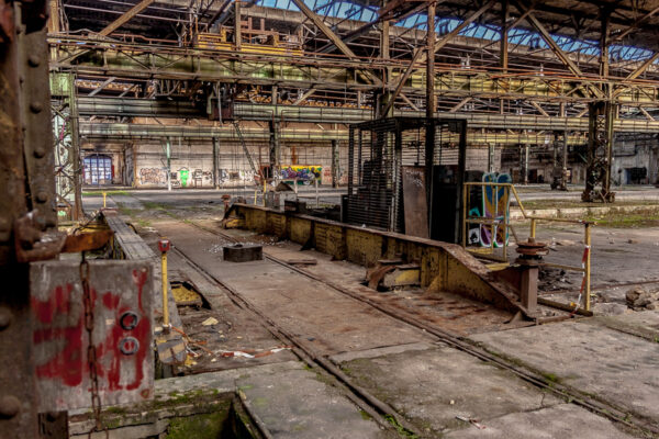 Datum: 2014:03:09 15:28:59 zentrale Schiebebühne in der Lokricht-Halle