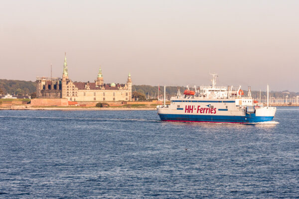 Datum: 2014:09:05 08:25:05 Einfahrt in Helsingør, Dänemark